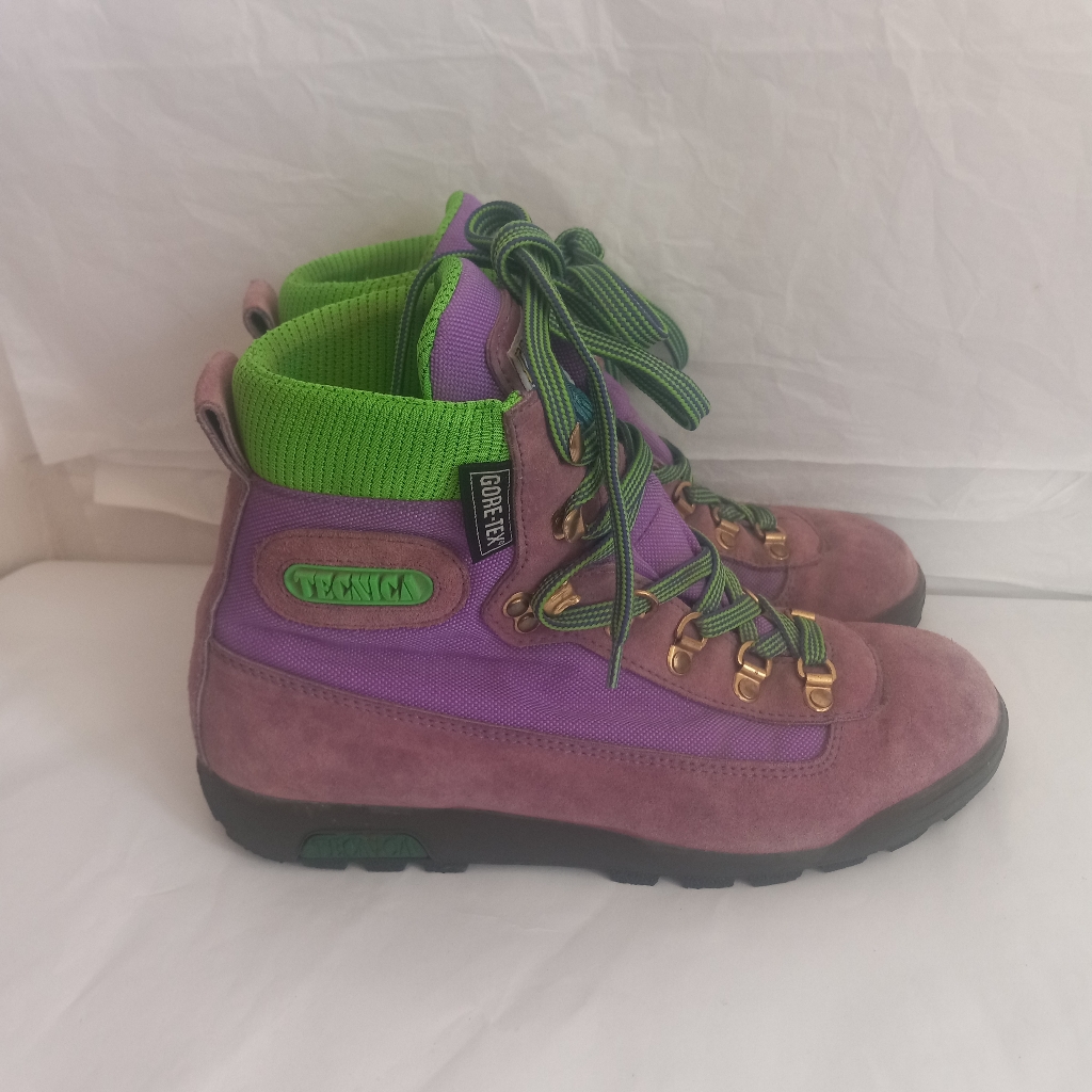 80s Tecnica Trekking Gore-Tex Hiking Boots Women's 6 Made In Italy
